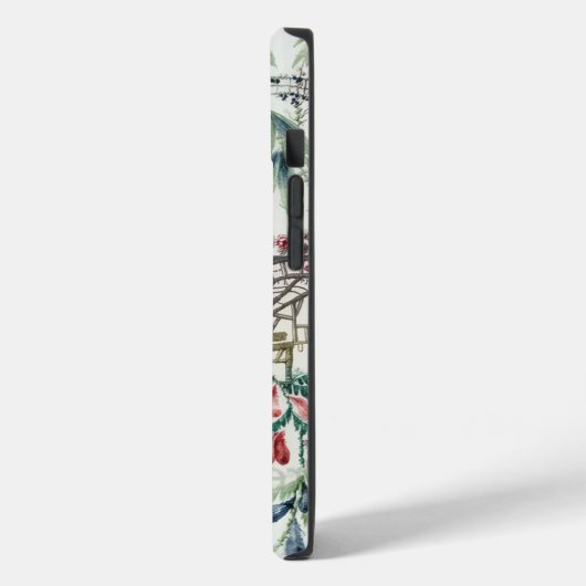 Chinoiserie coque iphone Asiatique (Verso / Gauche)