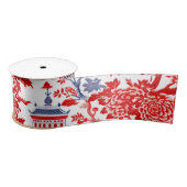 Chinoiserie Delft Frans rood blauw Lint (Spoel)