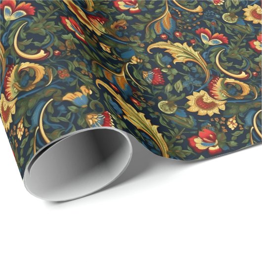 Chinoiserie Design Wrapping Papier (Rol Hoek)