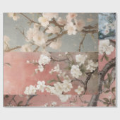 Chinoiserie Dusty Pinks & Blues Collage Cadeaupapier (Vlak)