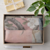 Chinoiserie Dusty Pinks & Blues Collage Tissuepapier (Geschenk)