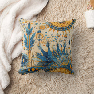 Chinoiserie Exotische Vogels Botanisch Patroon (1) Kussen
