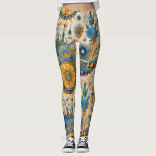 Chinoiserie Exotische Vogels Botanisch Patroon (1) Leggings