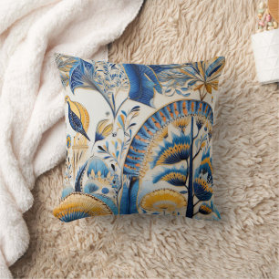 Chinoiserie Exotische Vogels Botanisch Patroon (4) Kussen