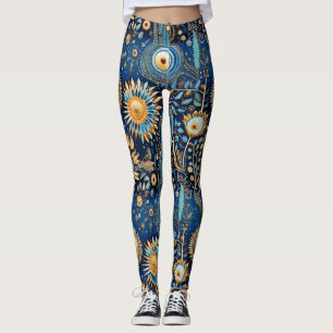 Chinoiserie Exotische Vogels Botanisch Patroon (4) Leggings