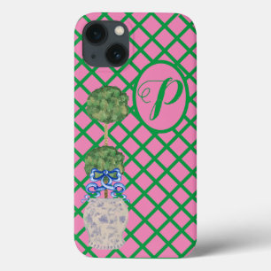 Chinoiserie Garden Topiary Ginger Jar Jars iPhone 13 Hoesje