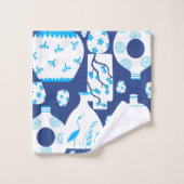 Chinoiserie Ginger Jar Jars Bad Handdoek (Wasdoekje)