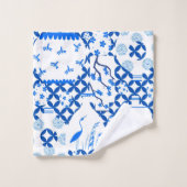 Chinoiserie Ginger Jar Jars Bath-handdoekset Bad Handdoek (Wasdoekje)