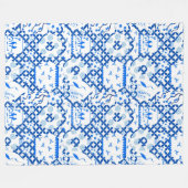 Chinoiserie Ginger Jar Jars Fleece Blanket Deken (Voorkant (Horizontaal))