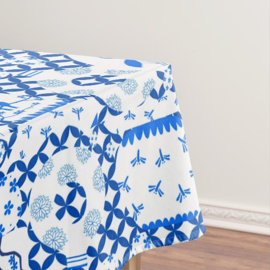 Chinoiserie Ginger Jar Jars Tablecloth Tafelkleed (Voorbeeld)