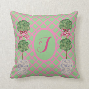 Chinoiserie Ginger Jar Jars Topiary Basket Kussen