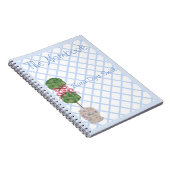 Chinoiserie Ginger Jar Jars Topiary Notitieboek (Rechterzijde)