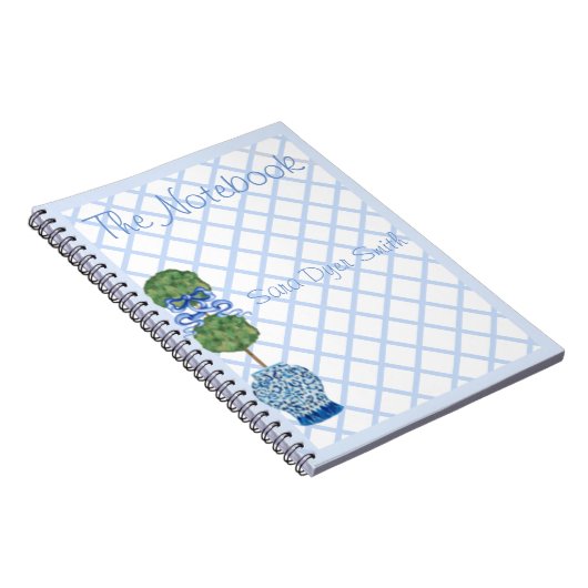 Chinoiserie Ginger Jar Jars Topiary Notitieboek (Rechterzijde)