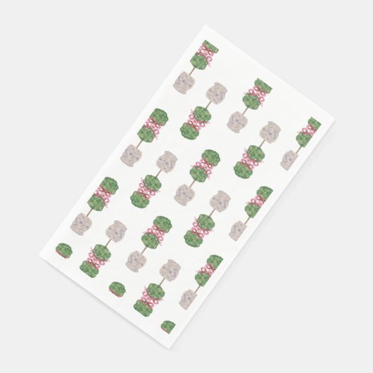 Chinoiserie Ginger Jar Jars Topiary Servet (Hoek)