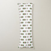 Chinoiserie Ginger Jar Jars Topiary Throw Lichaamskussen (Voorkant Verticaal)