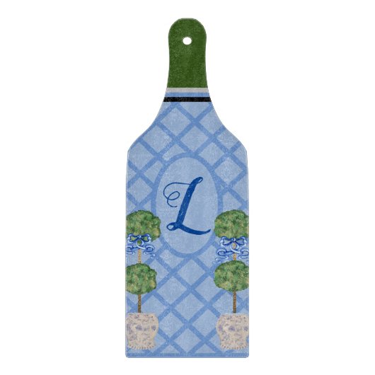 Chinoiserie Ginger Jar Jars Topiary Wine Snijplank (Voorkant)