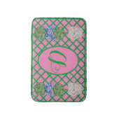 Chinoiserie Ginger Jar Topiary Rug Bath Mat (Voorkant Verticaal)