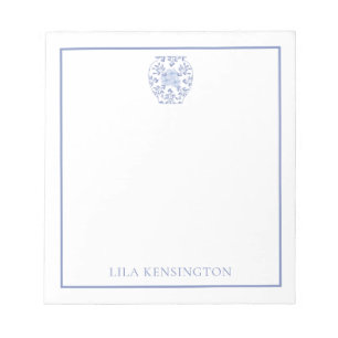 Chinoiserie Ginger Jar Vase Gepersonaliseerd Notit Notitieblok