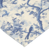 Chinoiserie Harmonie : Nappe d'oiseaux et d'arbres (Angle)