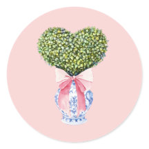 Chinoiserie Heart Topiary-Valentijnsdag