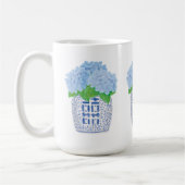 Chinoiserie Hydrangea Mug (Gauche)
