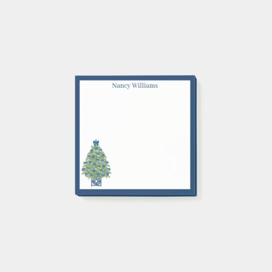 Chinoiserie Kerstboom Post-it® Notes (Voorkant)