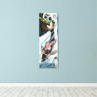 Chinoiserie Koi Karper Waterval Japanse Kunst