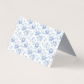 Chinoiserie Lemon Tea Party Place Card Décor Table (Back)