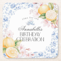 Chinoiserie Lemon Tea Party Tafeldecor