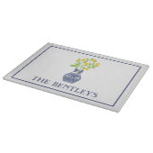 Chinoiserie Lemon Tree planche à découper personna (Coin)