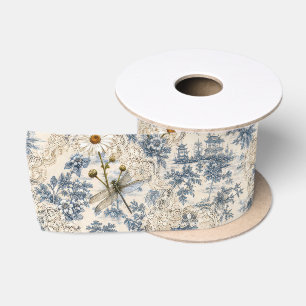 Chinoiserie Libellen, Kant en Madeliefjes Lint