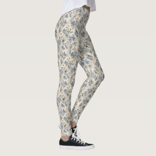 Chinoiserie Libellen, Madeliefjes en Kant Leggings