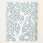 Chinoiserie Light Blue Planner (Achterkant)