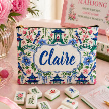 Chinoiserie Mahjong Tegelbaret Gepersonaliseerd