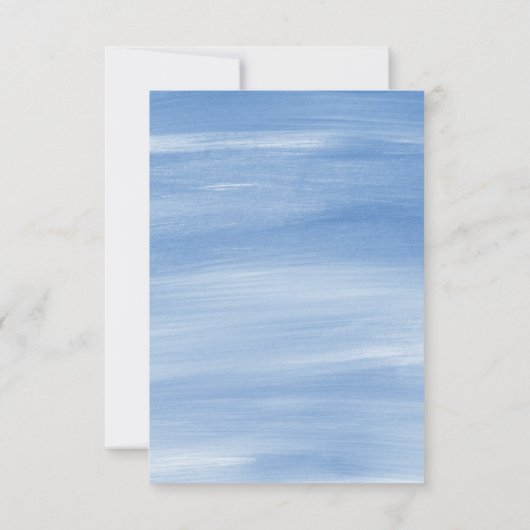 Chinoiserie Monogramme Cartes de notes de pot de g (Dos)