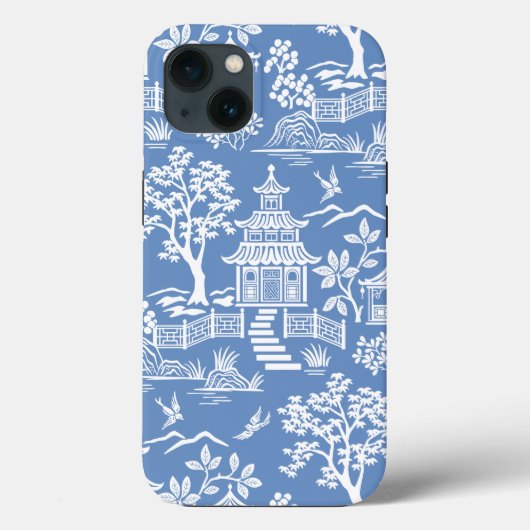 Chinoiserie Pagoda Case-Mate iPhone Case (Achterkant)