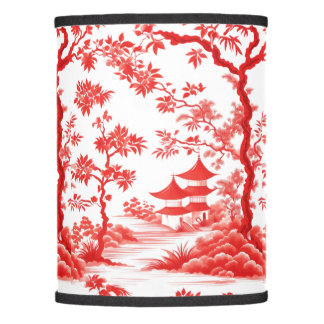 CHINOISERIE PAGODA EN ROUGE !