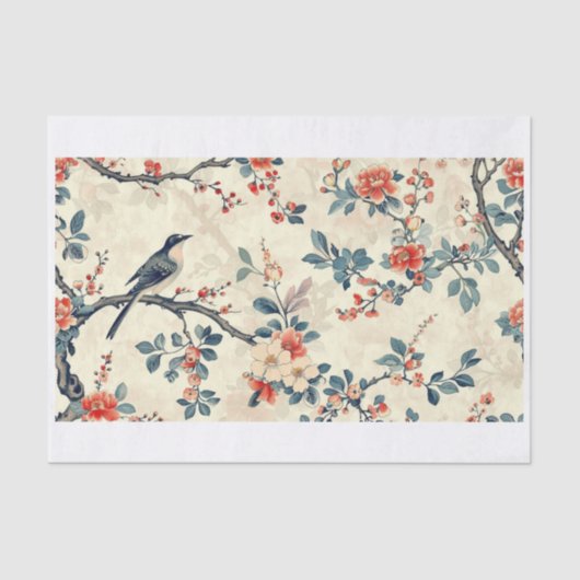 Chinoiserie Patronen14 Tissuepapier (Voorkant)