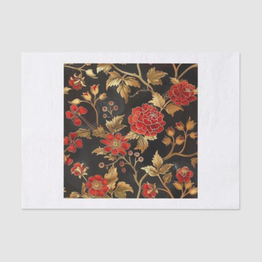 Chinoiserie Patronen18 Tissuepapier (Voorkant)