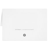 Chinoiserie rose florale Mariage merci (Dos Horizontal)