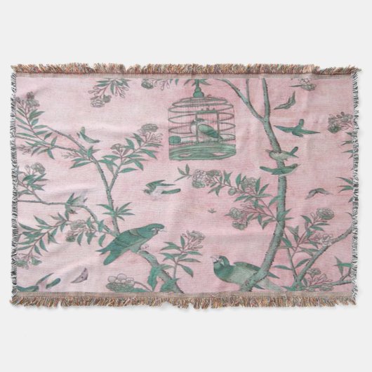 Chinoiserie rose Jeu de couverture (Devant)