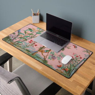 Chinoiserie rose Oiseau Floral