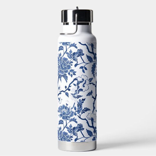 Chinoiserie Shades of Blue Waterfles (Rechts)