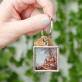 Chinoiserie Sleutelhanger (Hand)
