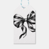 Chinoiserie & strik gepersonaliseerd cadeaulabel (Voorkant)