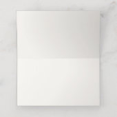 Chinoiserie Style Peacock Thème Plié Cartes de Pla (Intérieur déplié)