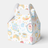 Chinoiserie Teatime Pattern Bedankdoosjes (Achterkant)