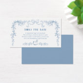 Chinoiserie Toile Books for Baby Enclosure Card (Bureau)