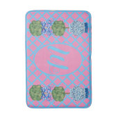 Chinoiserie Topiary Ginger Jar Jars Badmat (Voorkant Verticaal)