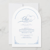 Chinoiserie Tree Motif Afstuderen Arch ID1098 Kaart (Voorkant)